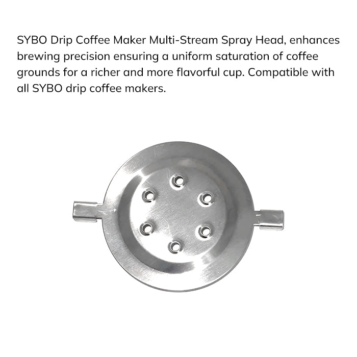 SYBO Inner Parts for Commercial Coffee Maker 50/100 Cups Spout
